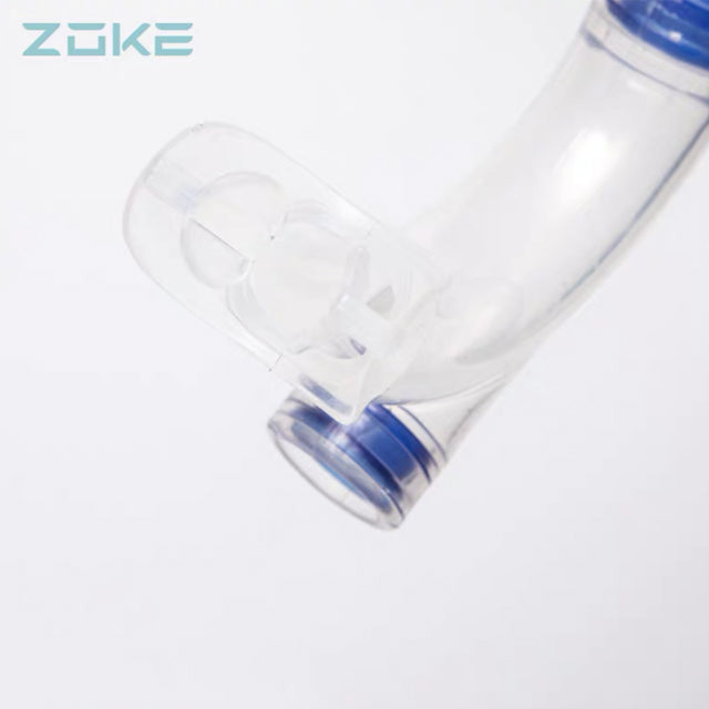ZOKE Schnorchel SWIM SNORKEL Vorne montiert Mundstücke Luftregler