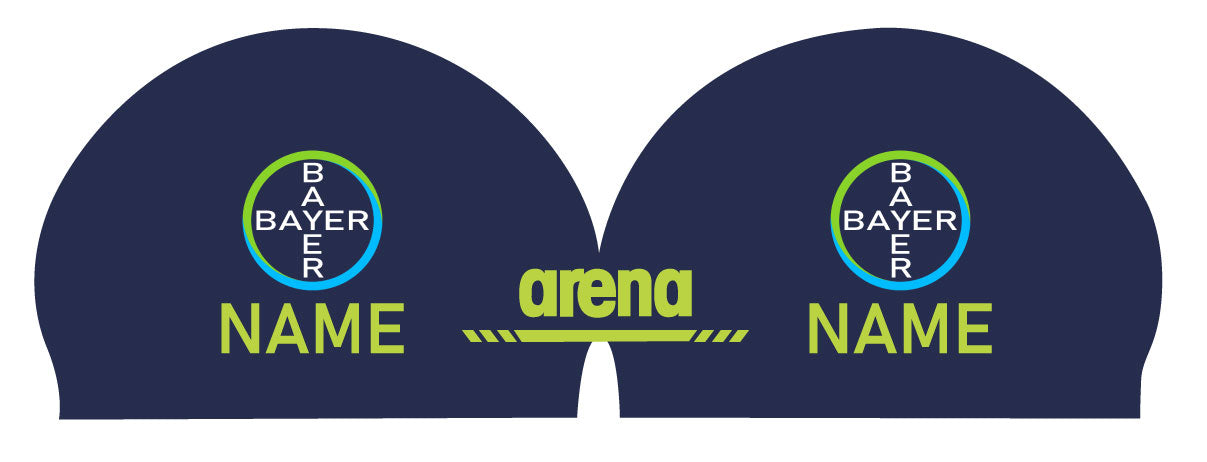 Personalisierte Schwimmkappe – mit Deutschland-Fahne, eigenem Namen & eigenem Vereinslogo – 000400 – ARENA 3D SOFT WETTKAMPF BADEKAPPE DEUTSCHLANDKAPPE / DEUTSCHLAND BADEKAPPE