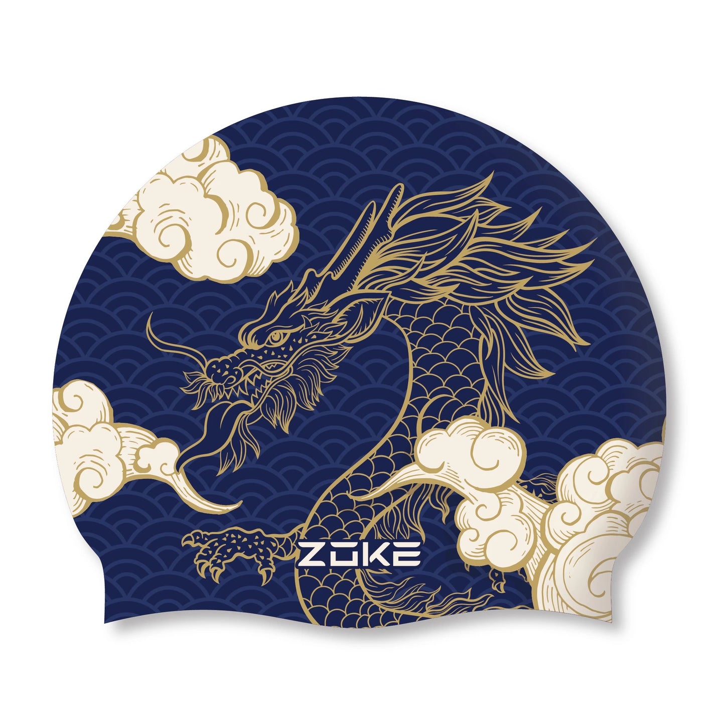 Blau-Goldener Drache