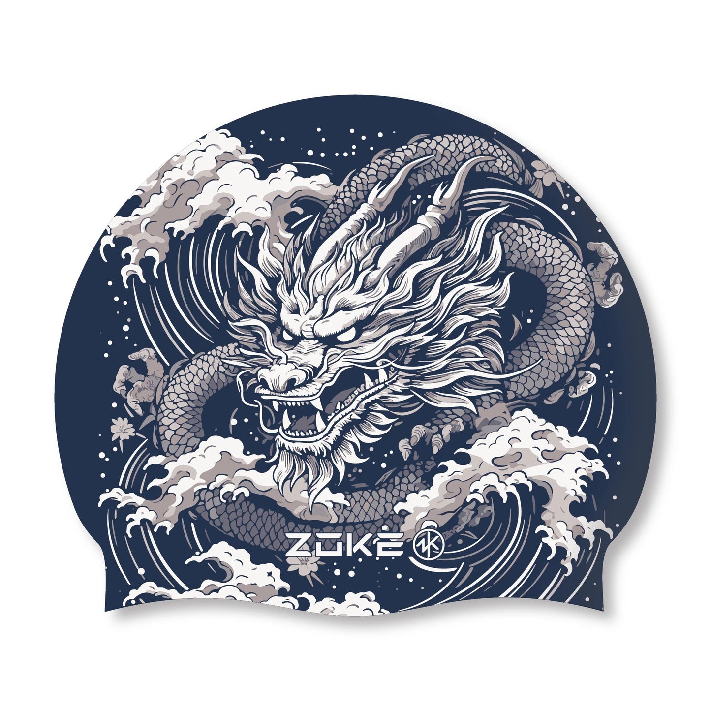 Dunkelblauer Drache