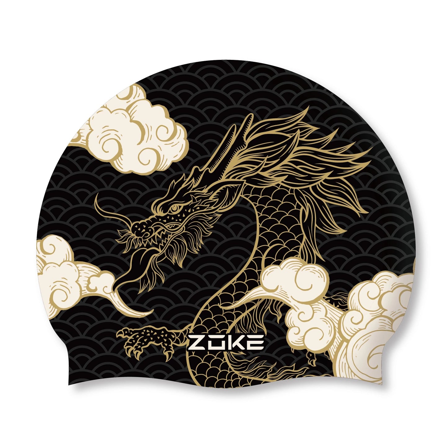 Schwarz-Goldener Drache