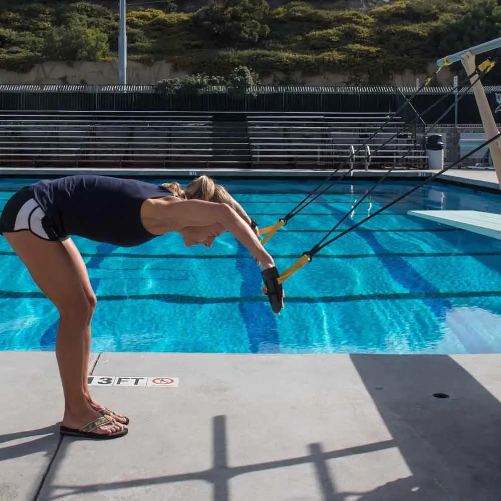 Famos Schwimmzugseil Schwimmgummiband für das Landtraining