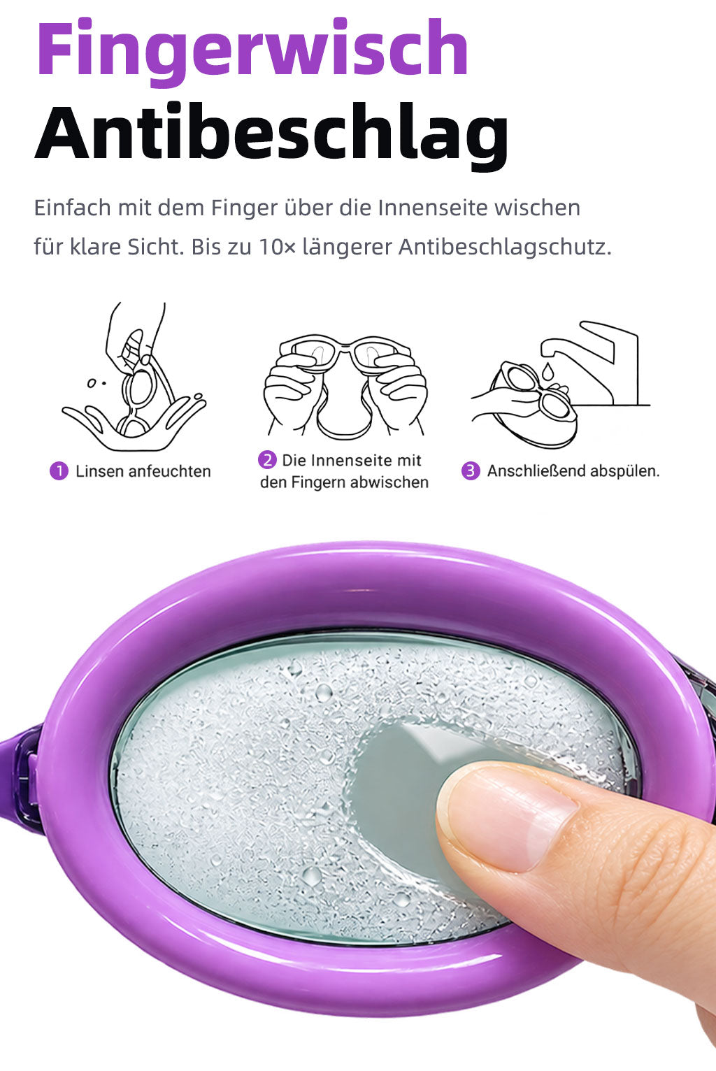 WATER TIME verspiegelte dioptrische Schwimmbrille Swim Goggles mit Sehstärke Trainingsbrille Wettkampfbrille für Kurzsichtige Dioptrien Dioptrienstärke