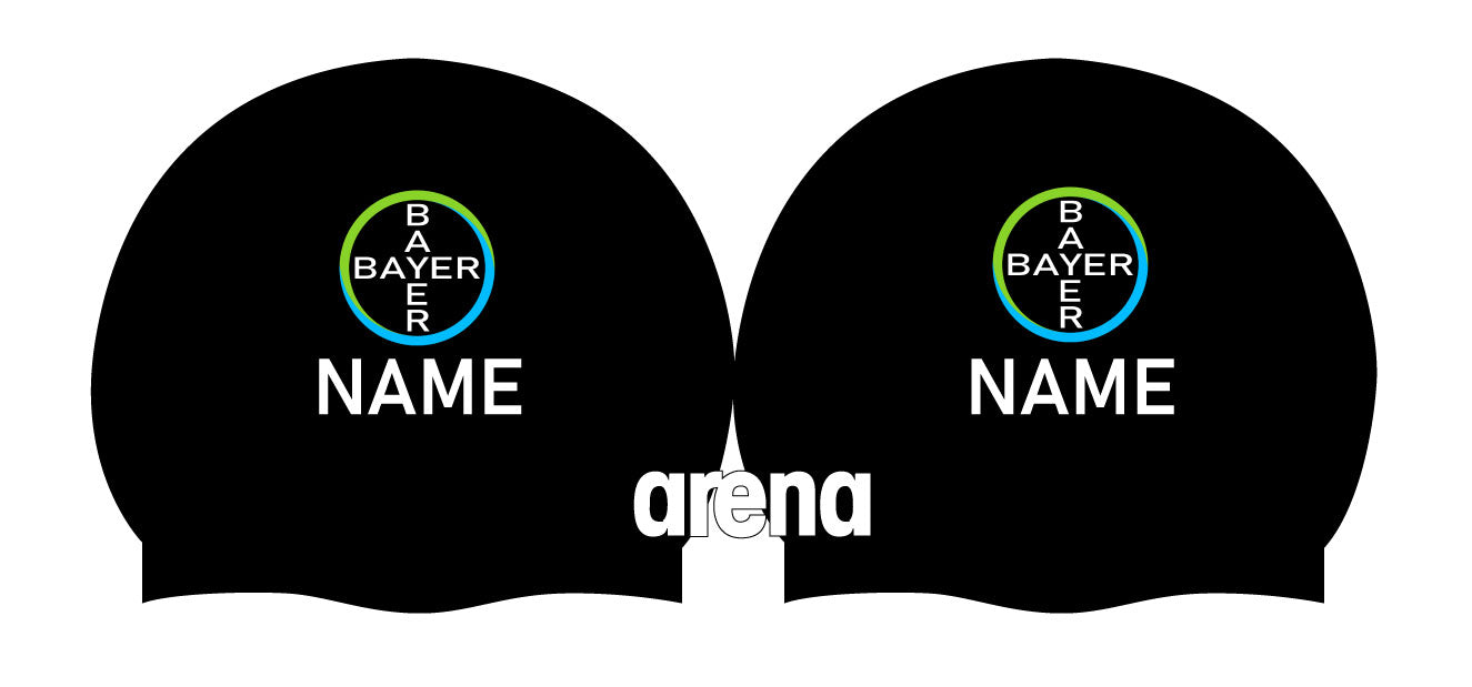 Personalisierte Schwimmkappe – mit Deutschland-Fahne, eigenem Namen & eigenem Vereinslogo –  001451 – ARENA WETTKAMPF-BADEKAPPE MOULDED PRO II / DEUTSCHLANDKAPPE / DEUTSCHLAND BADEKAPPE