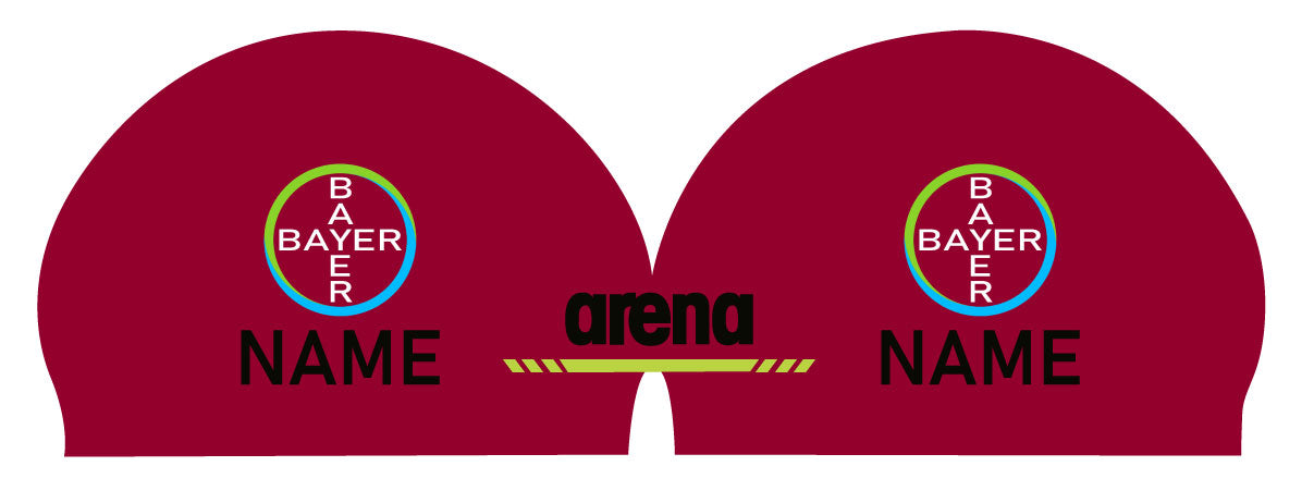 Personalisierte Schwimmkappe – mit Deutschland-Fahne, eigenem Namen & eigenem Vereinslogo – 000400 – ARENA 3D SOFT WETTKAMPF BADEKAPPE DEUTSCHLANDKAPPE / DEUTSCHLAND BADEKAPPE