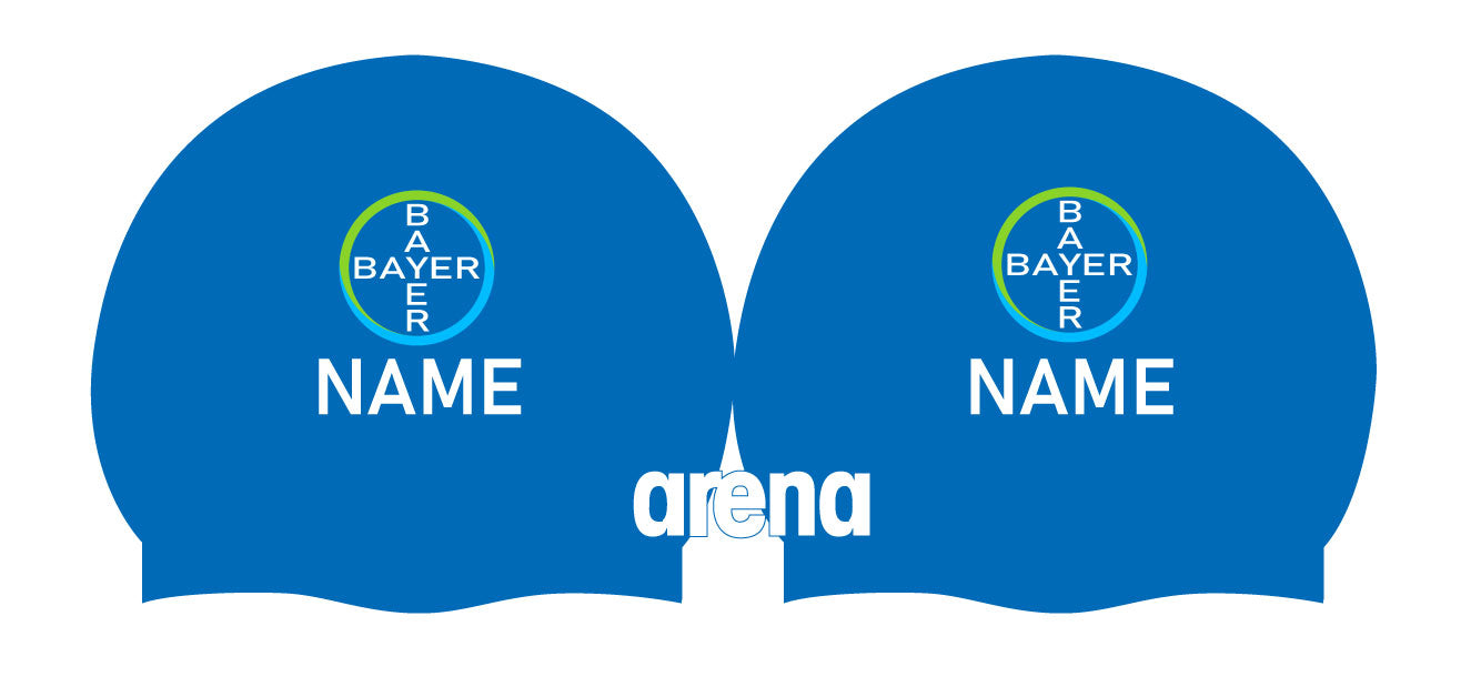 Personalisierte Schwimmkappe – mit Deutschland-Fahne, eigenem Namen & eigenem Vereinslogo –  001451 – ARENA WETTKAMPF-BADEKAPPE MOULDED PRO II / DEUTSCHLANDKAPPE / DEUTSCHLAND BADEKAPPE