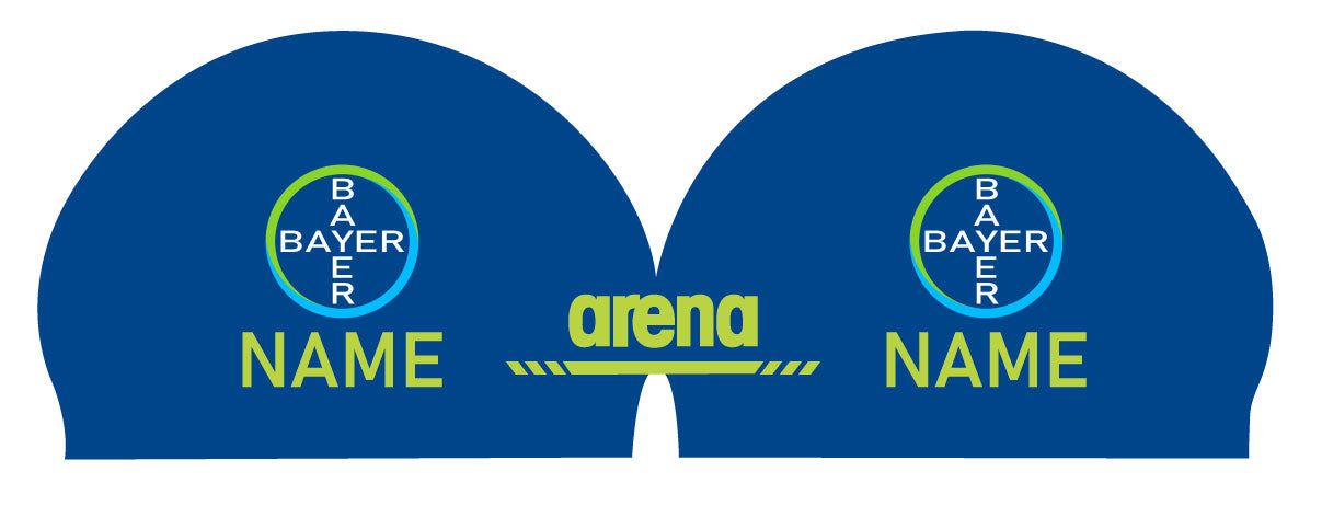 Personalisierte Schwimmkappe – mit Deutschland-Fahne, eigenem Namen & eigenem Vereinslogo – 000400 – ARENA 3D SOFT WETTKAMPF BADEKAPPE DEUTSCHLANDKAPPE / DEUTSCHLAND BADEKAPPE