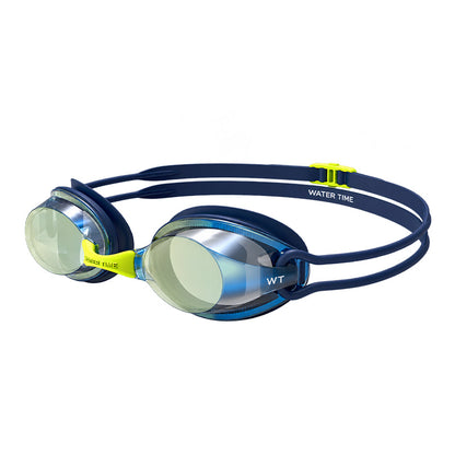 WATER TIME verspiegelte dioptrische Schwimmbrille Swim Goggles mit Sehstärke Trainingsbrille Wettkampfbrille für Kurzsichtige Dioptrien Dioptrienstärke
