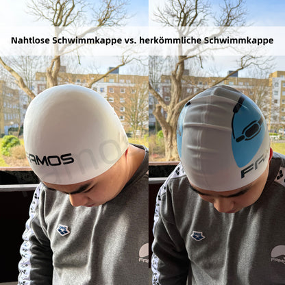 FAMOS 3D Badekappe Schwimmkappe Wettkampfbadekappe 国旗