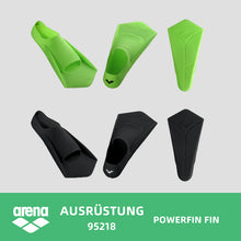 ARENA FLOSSEN POWERFIN Kurz 95218 Kurzflossen Schwimmtraining Beinschlag