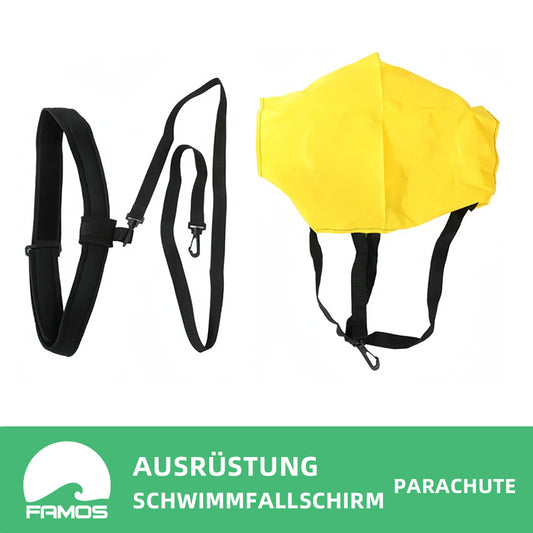 Famos Parachute für Widerstandstraining Schwimmgurt Widerstand Gürtel
