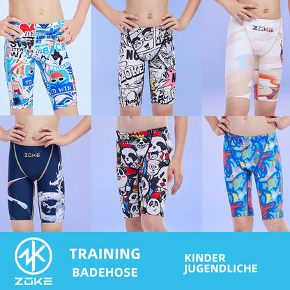 ZOKE Badehosen für Jungen Trainingsbadehosen