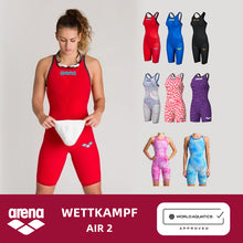 ARENA POWERSKIN CARBON-AIR² WETTKAMPFANZUG DAMEN OFFENER RÜCKEN OPEN BACK 001128