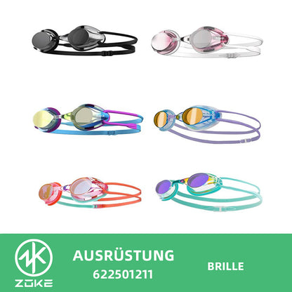 ZOKE Schwimmbrille Trainingsbrille Mirror Training Damen Herren Jugendliche
