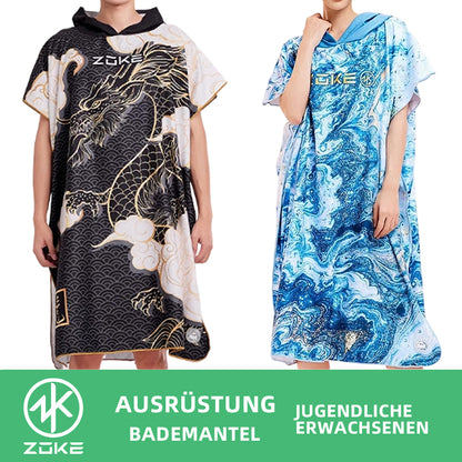 ZOKE Bademantel Drache/Sternenhimmel