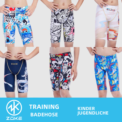 ZOKE Badehosen für Jungen Trainingsbadehosen