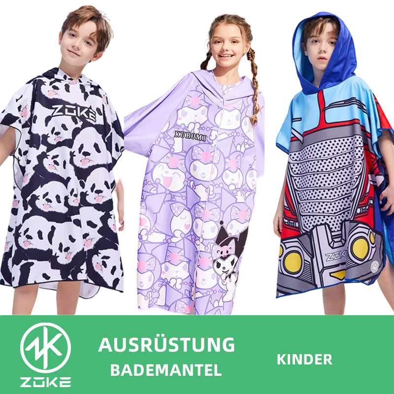 ZOKE Bademantel Panda/Transformers/Kuromi